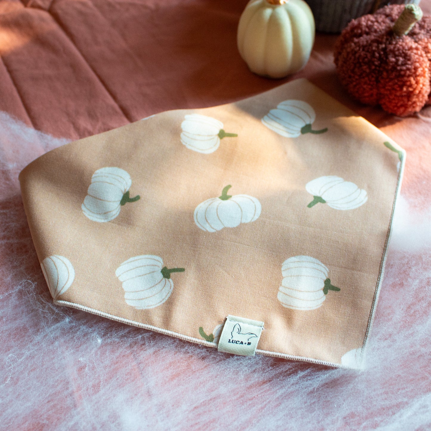 Boho Fall Pumpkins Bandana