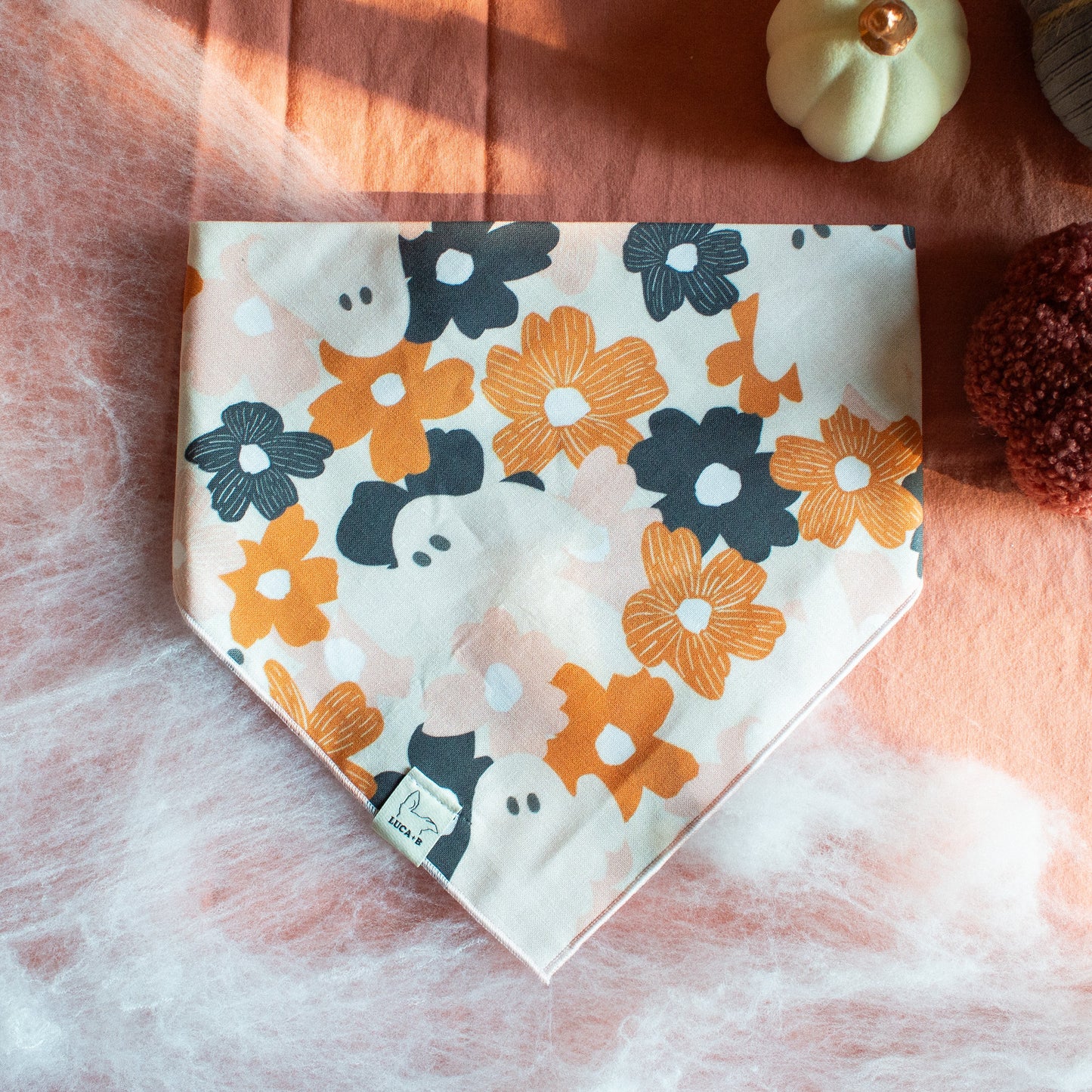 Ghastly Floral Bandana
