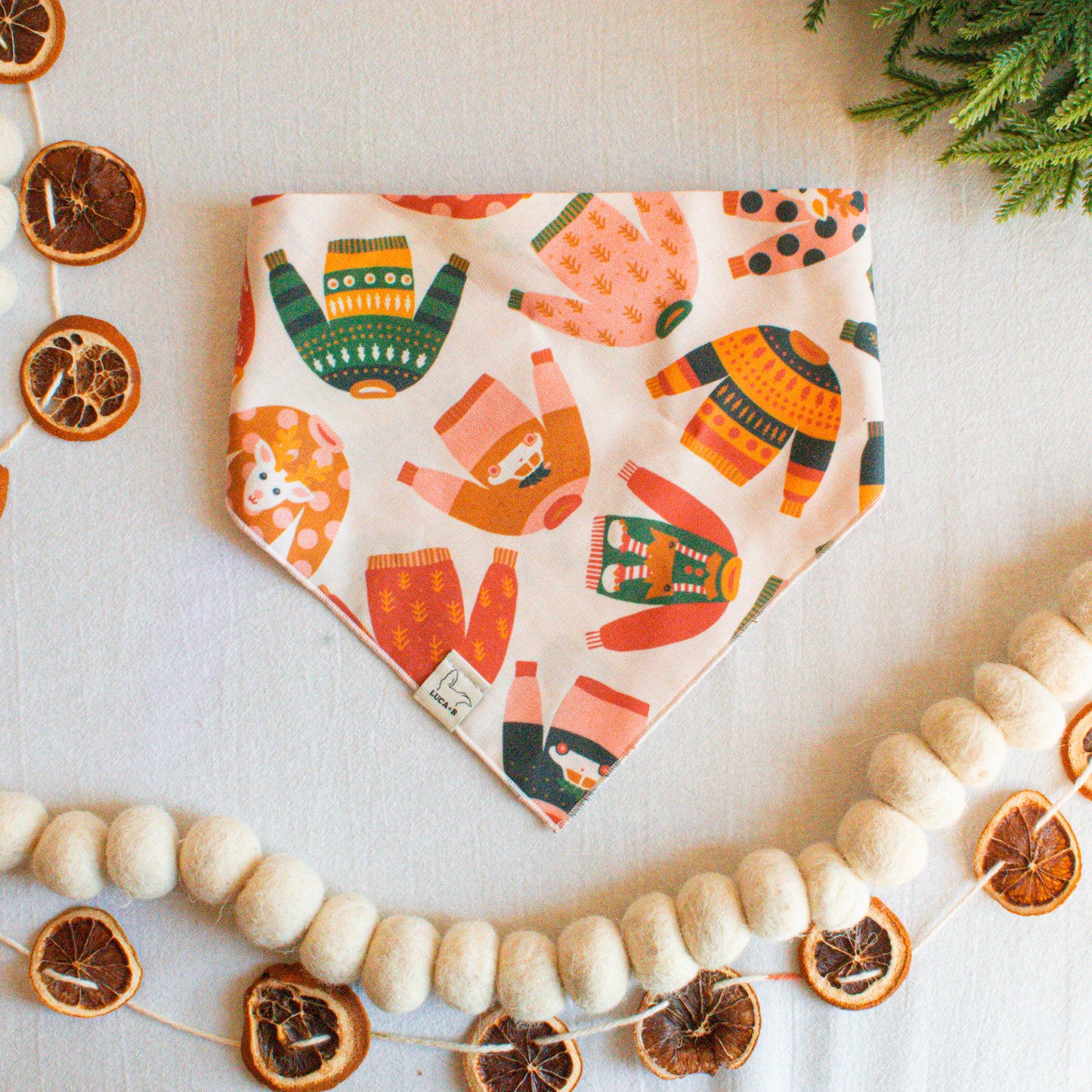 Ugly Christmas Sweater Bandana