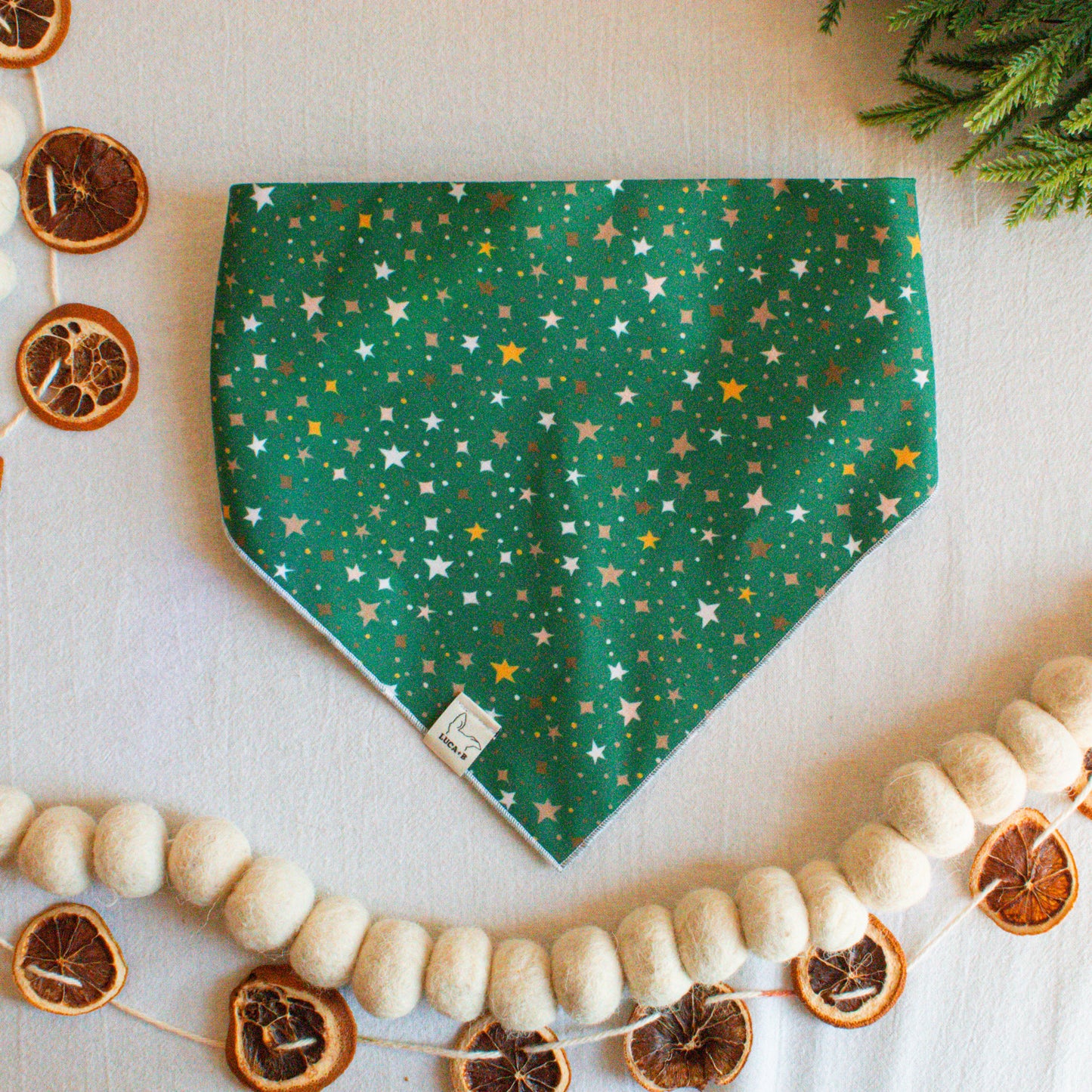 Christmas Stars Bandana