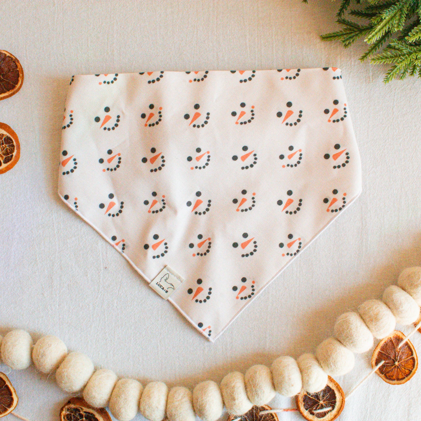Snowman Bandana