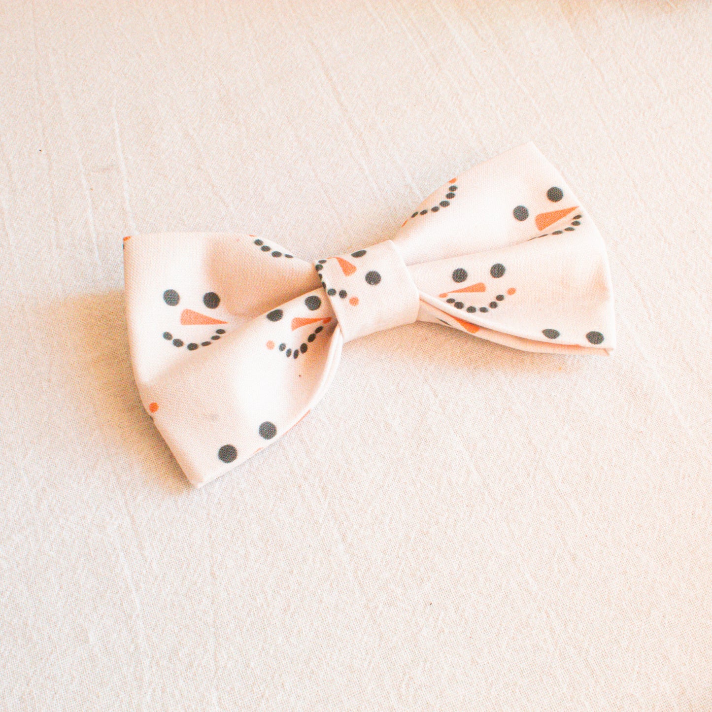 Snowman Dog Bowtie