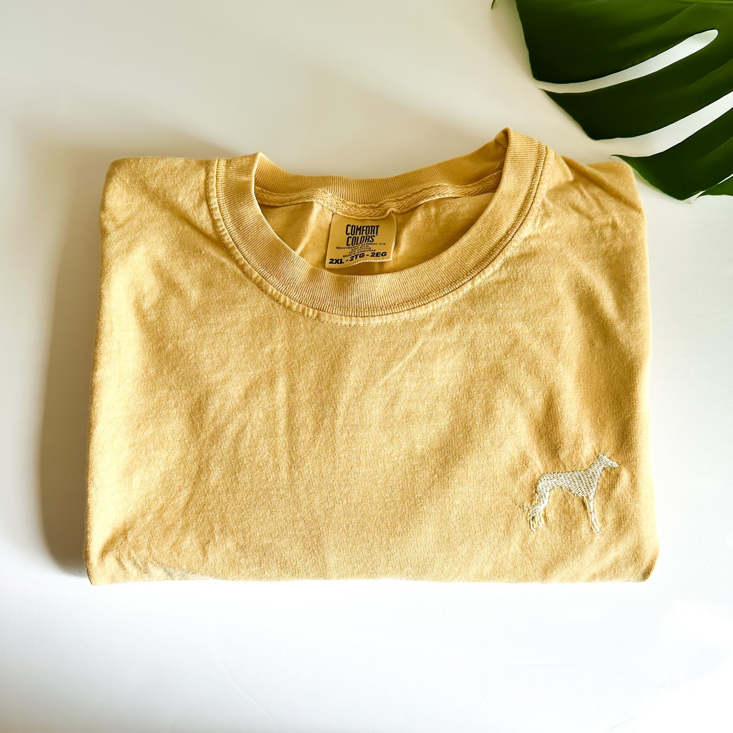 Dog Breed Icon Embroidered Tee Shirt
