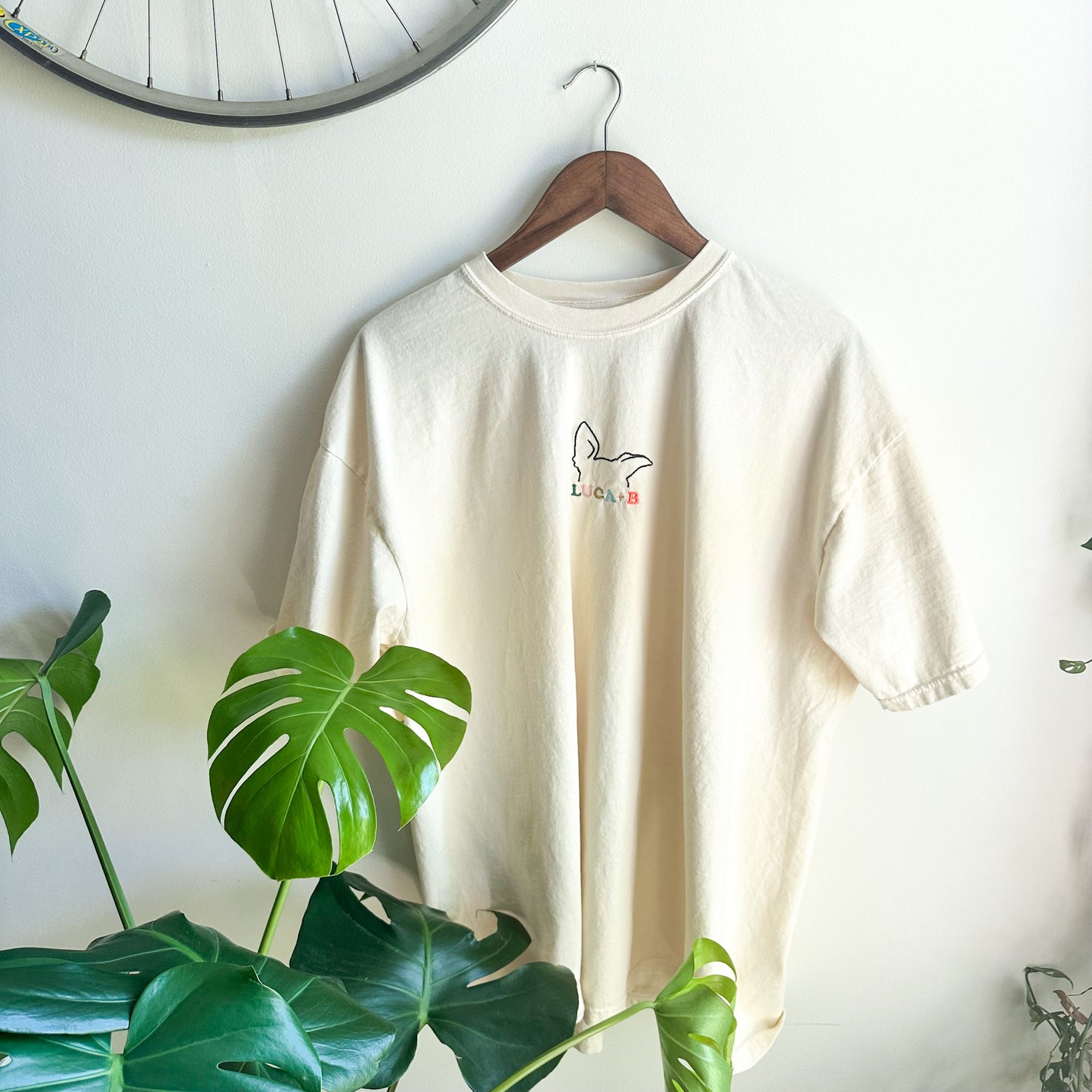 Luca + B Logo Embroidered Tee Shirt