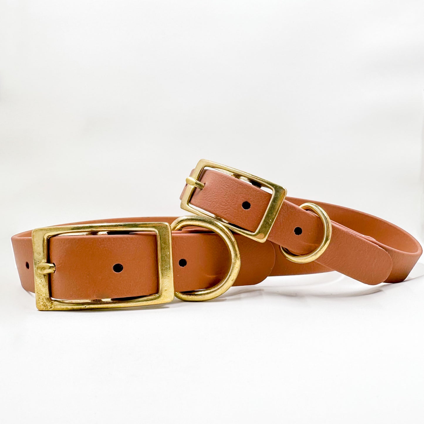Brown BioThane® Dog Collar