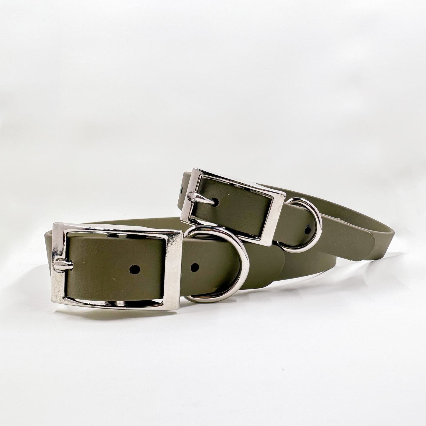 Olive Drab BioThane® Dog Collar