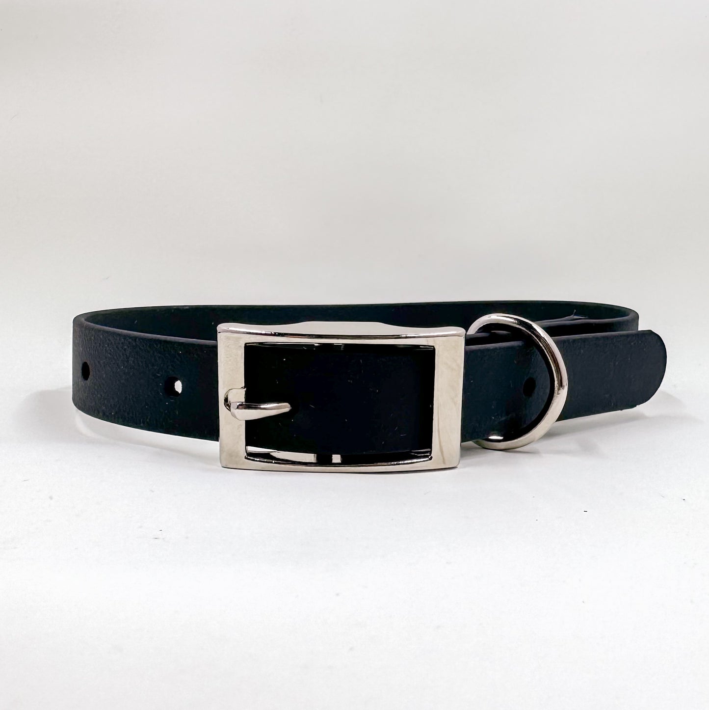 Black BioThane® Dog Collar