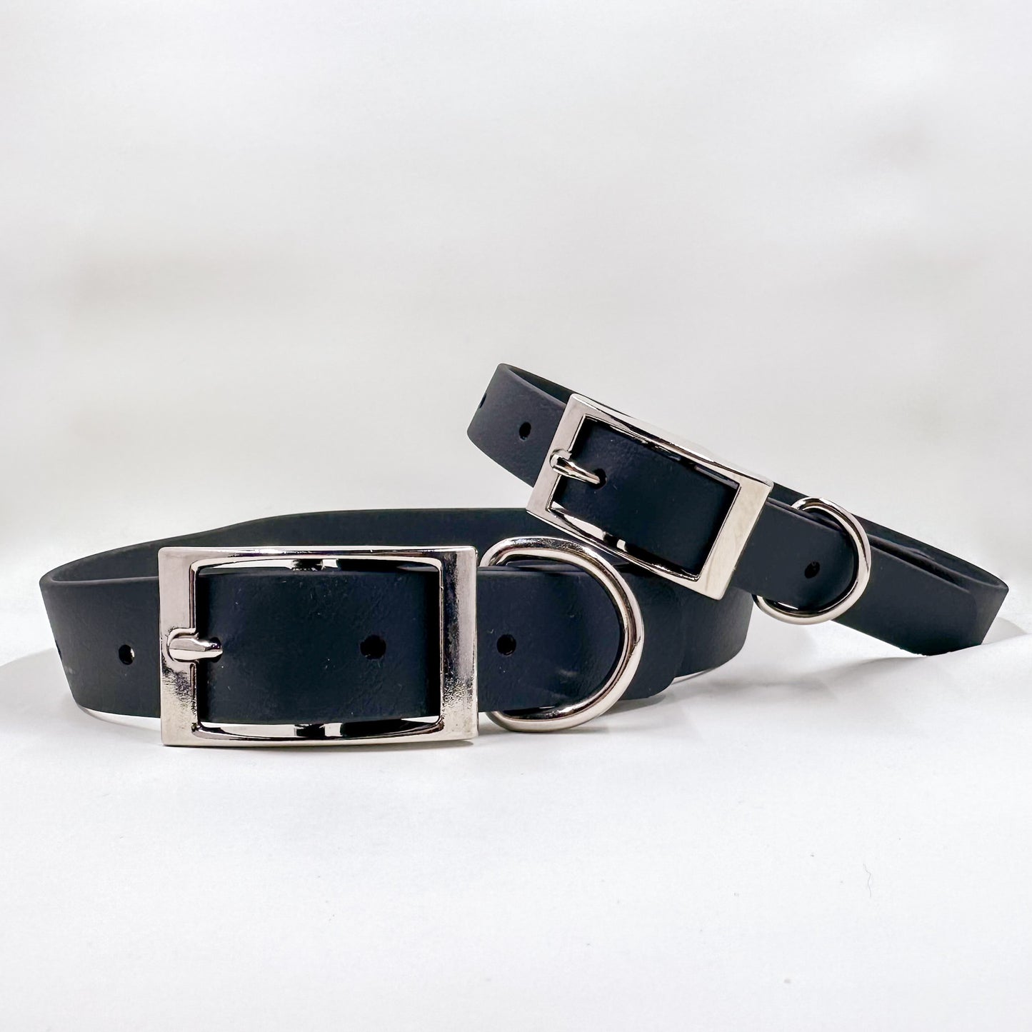 Black BioThane® Dog Collar