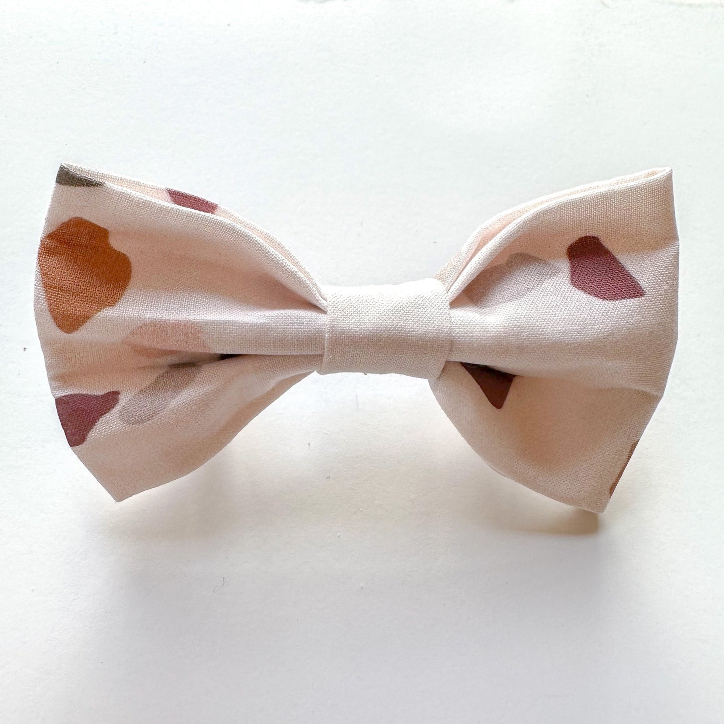 Copper Terrazzo Dog Bowtie
