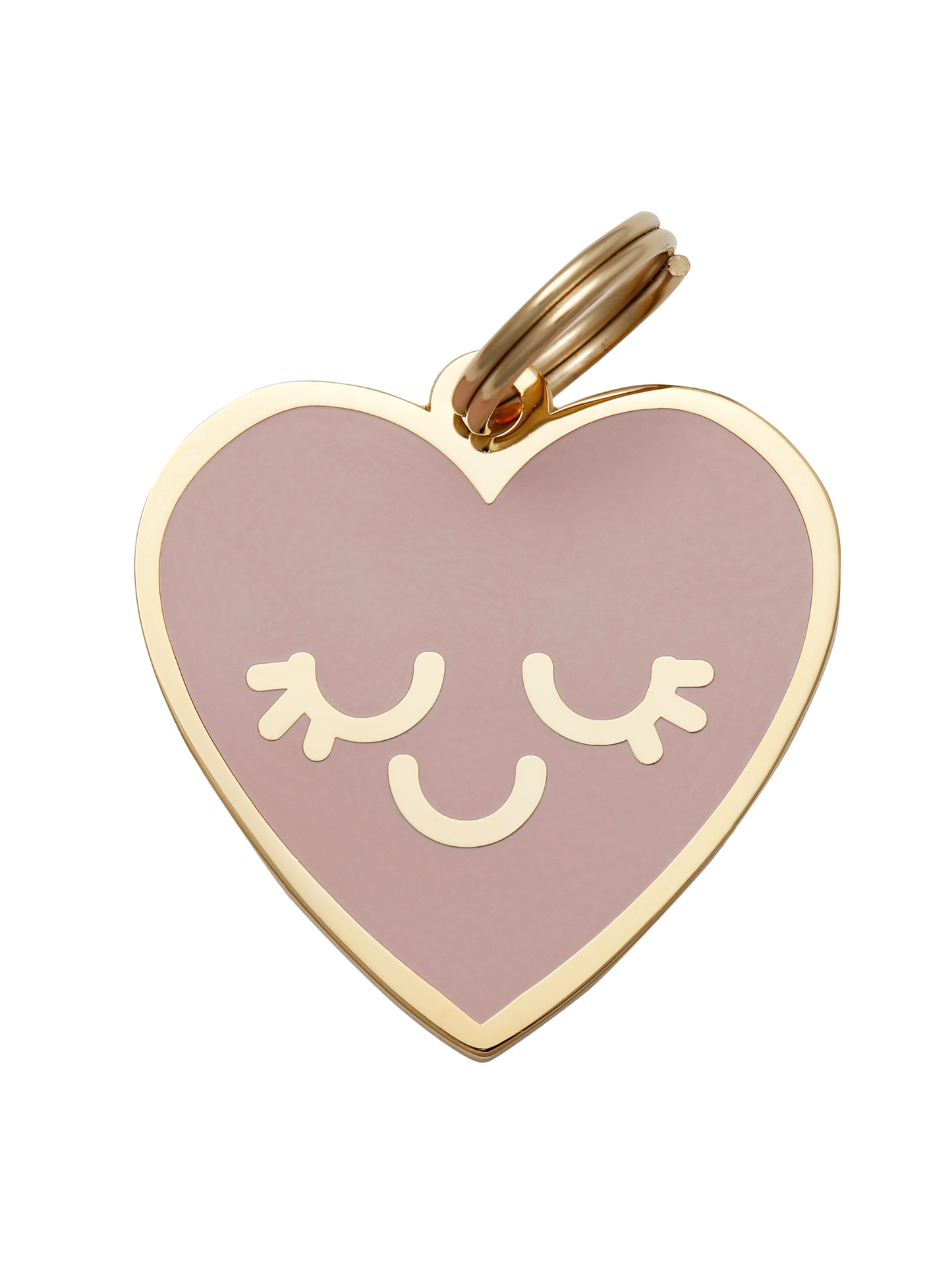 Smiling Heart Pet ID Tag