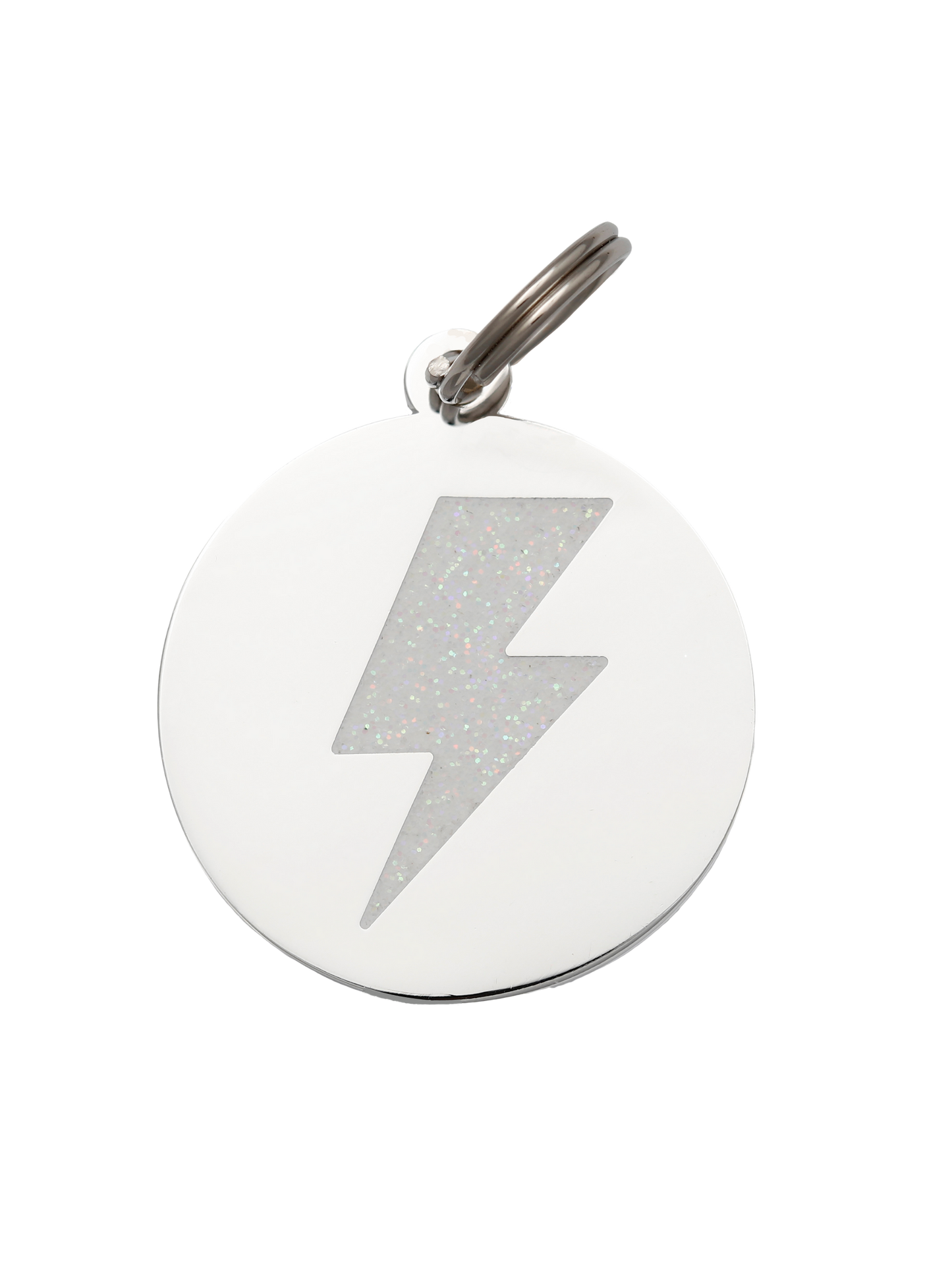 Lightning Bolt Pet ID Tag