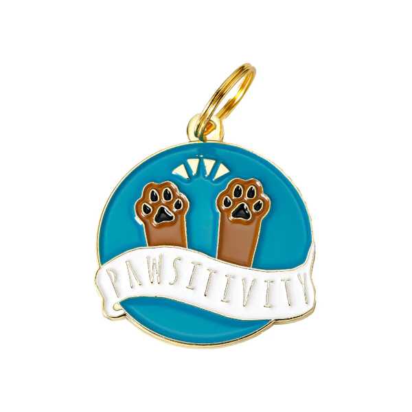 Pawsitivity Pet ID Tag