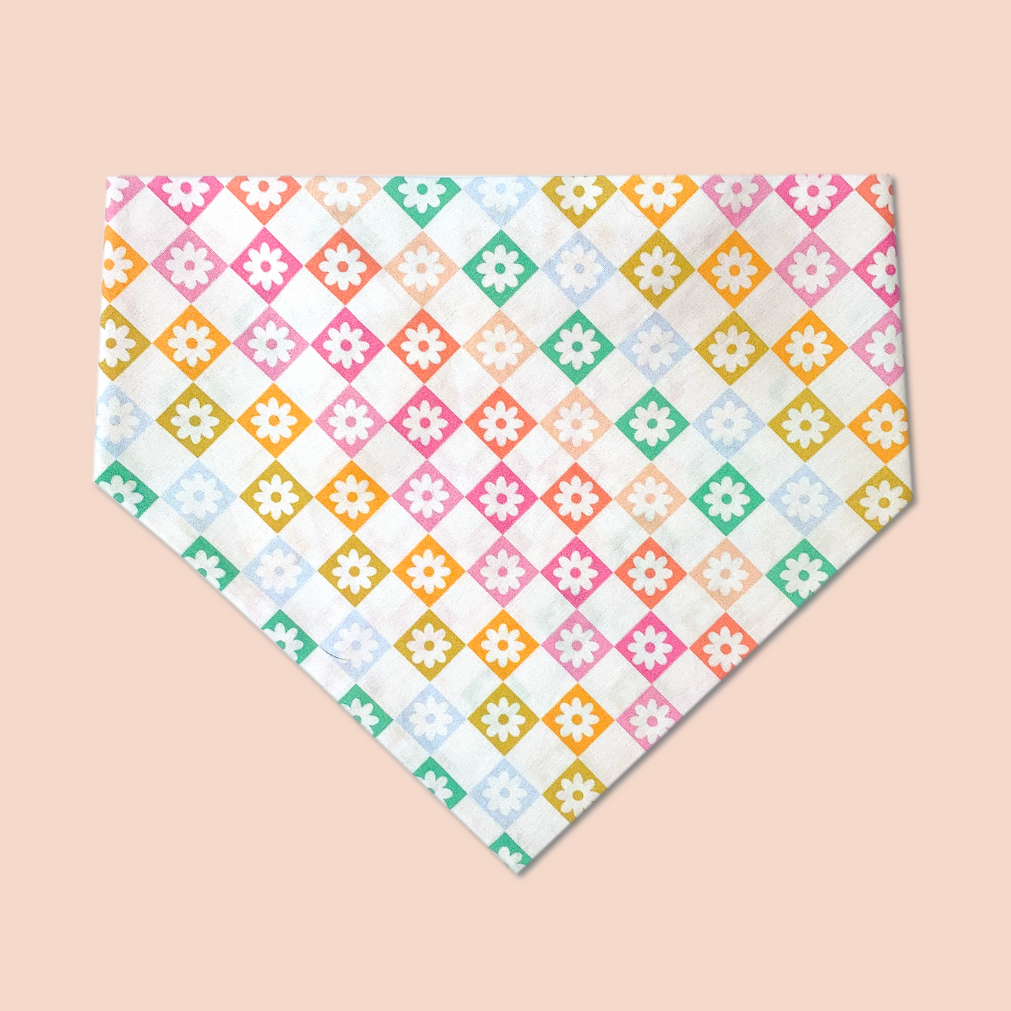 Rainbow Daisy Bandana