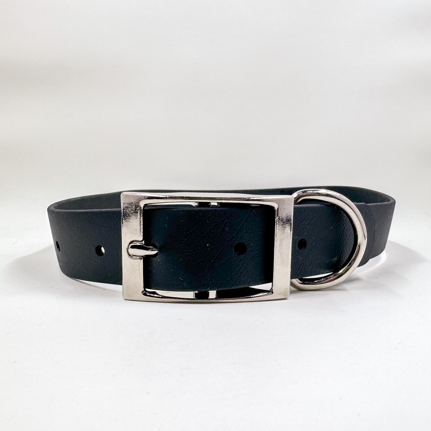 Black BioThane® Dog Collar