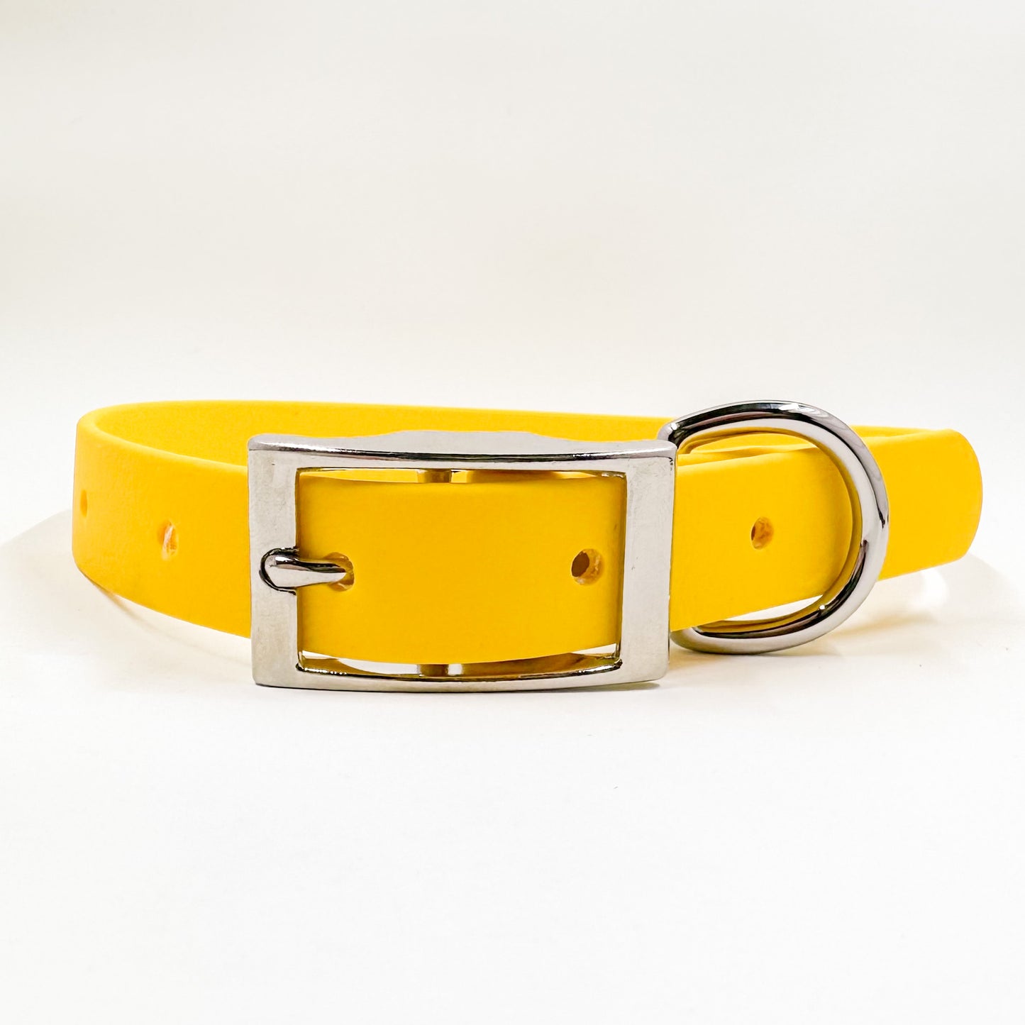 Yellow BioThane® Dog Collar