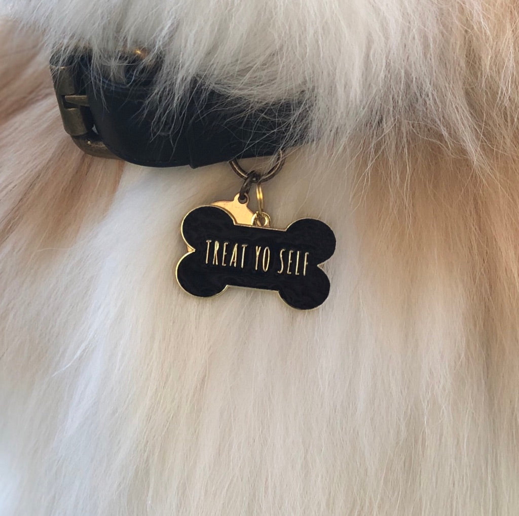 Treat Yo Self Pet ID Tag