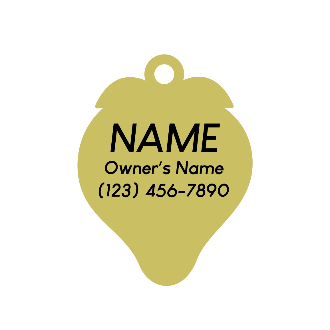 Berry Special Pet ID Tag