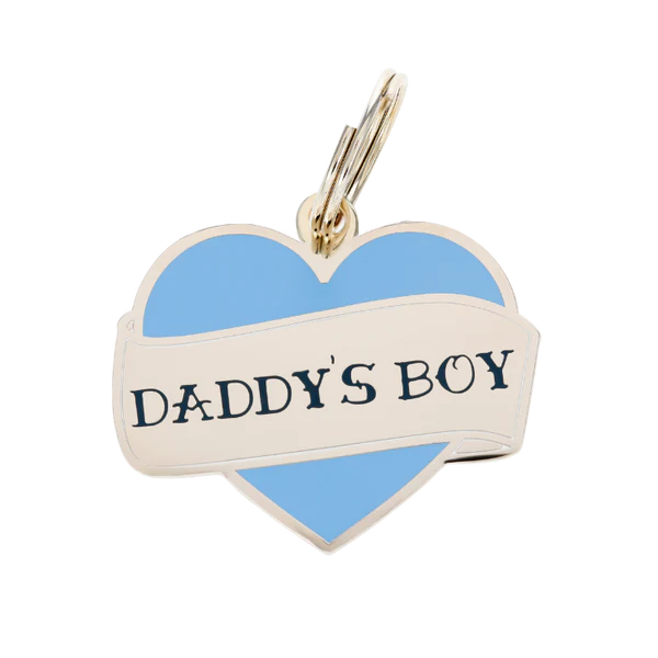 Daddy's Boy Pet ID Tag