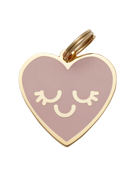Smiling Heart Pet ID Tag