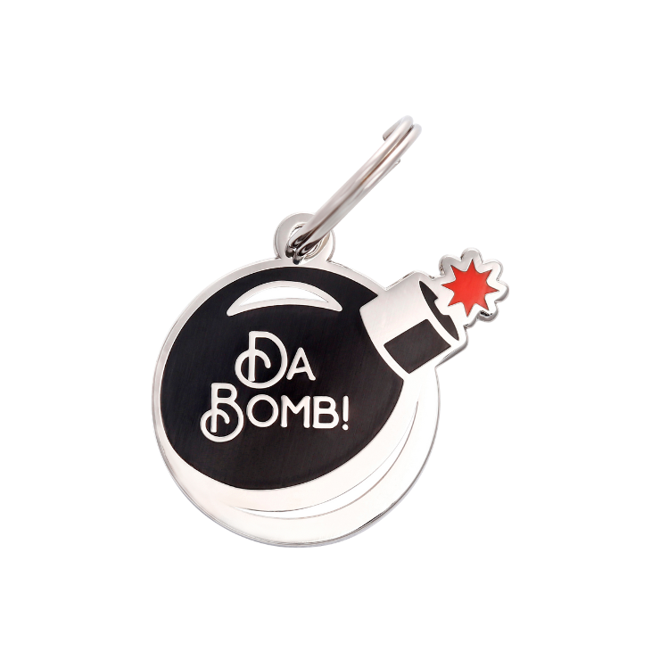 Da Bomb! Pet ID Tag