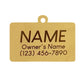 Hello My Name Is... Pet ID Tag